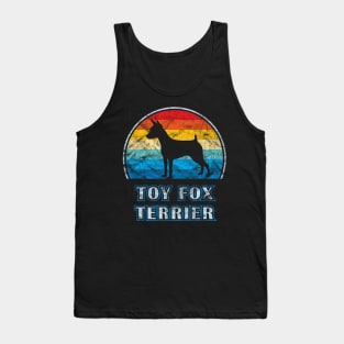 Toy Fox Terrier Vintage Design Dog Tank Top